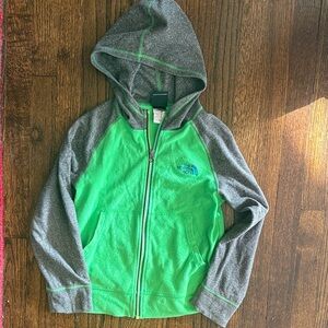 Kids North Face Glacier full zip hooded jacket size 7/8